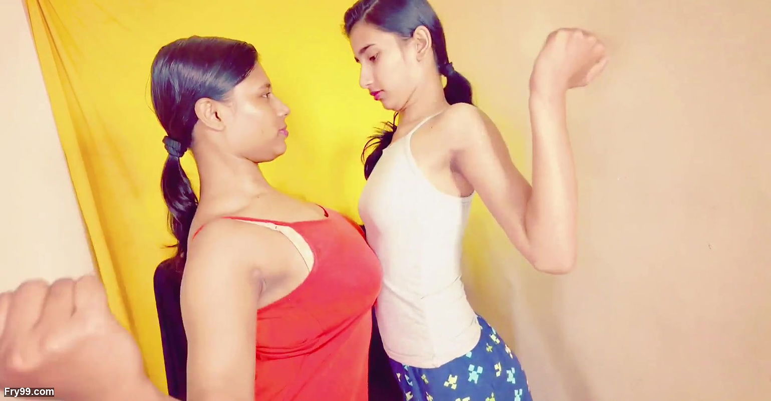 lesbian two girls double cumshot, 2025