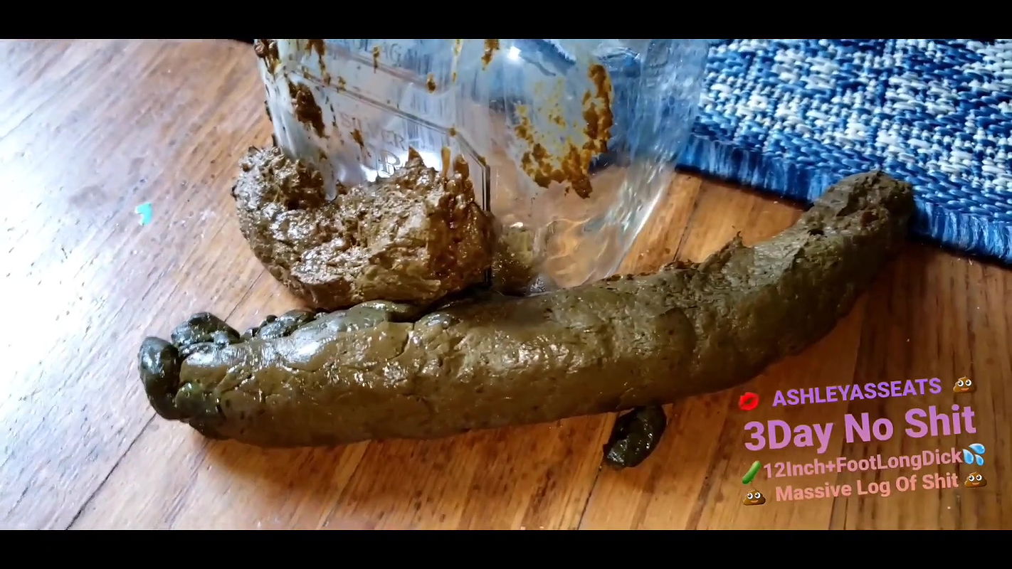 AshleyAssEats Ashley AssEats Massive 12Inch POOPTRON Shit Logs