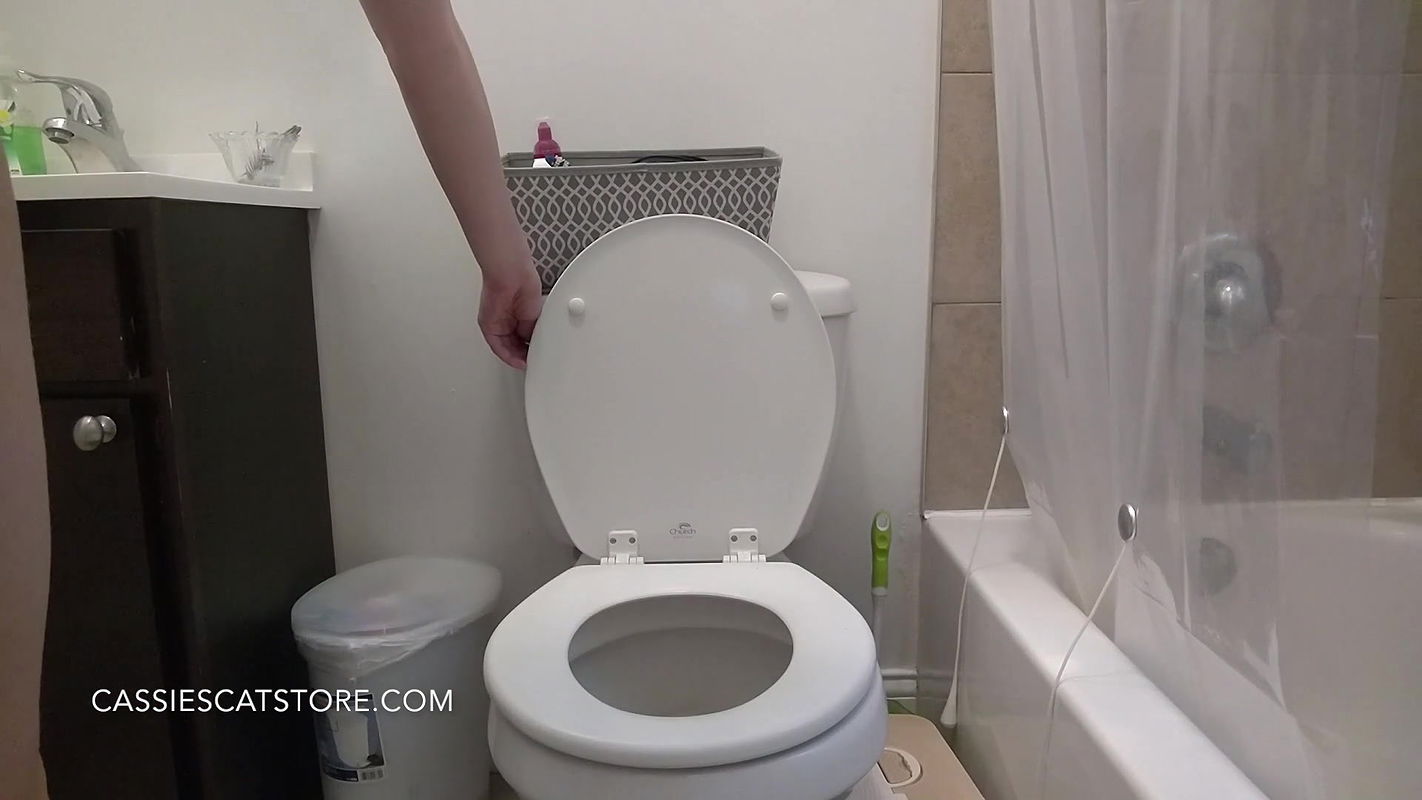 CassieScat Fast Desperate Runny Toilet Poop + Wiping