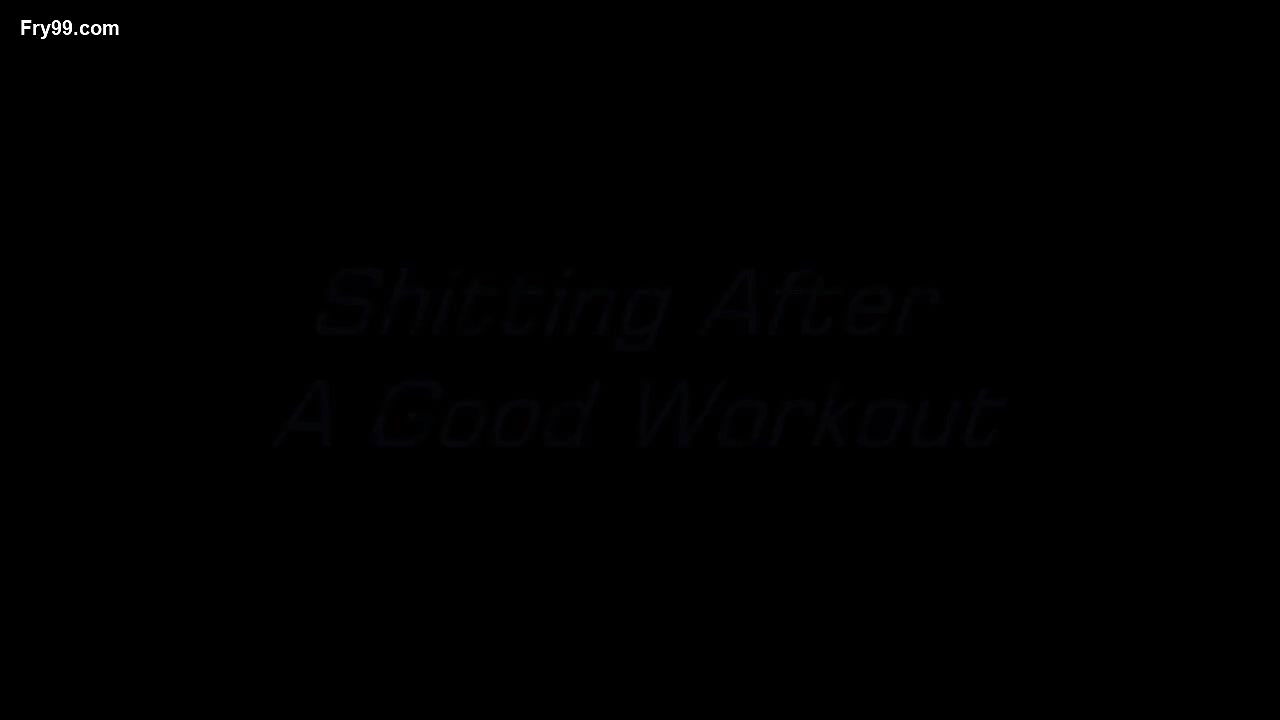 Colombian Spice SHITTING AFTER A GOOD WORKOUT