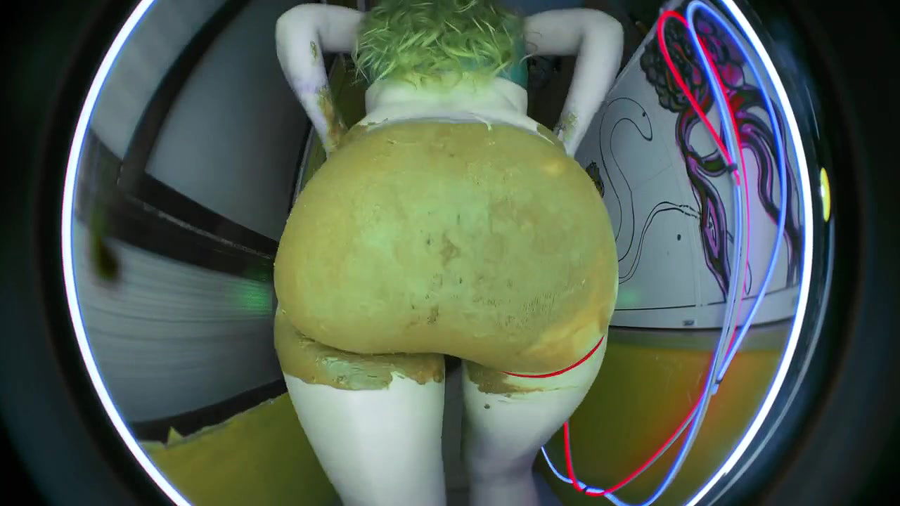 DirtyBetty Shocking Scat Ghoul Girl Workout