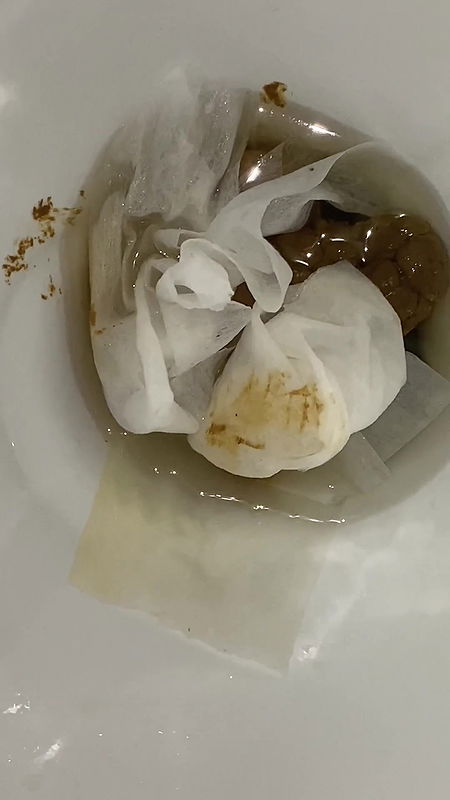 HolyCrap I m sitting on the toilet and filming how I poop from the side