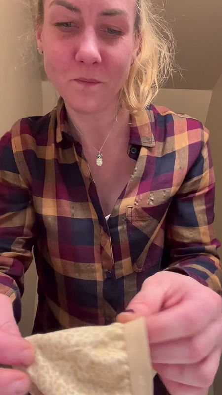 letsplay329 Poop dropped right in to my light-colored briefs.shit-smeared ass and all