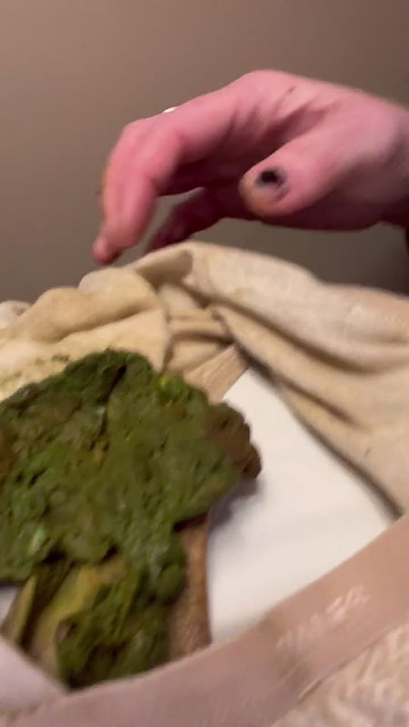 letsplay329 Poop dropped right in to my light-colored briefs.shit-smeared ass and all