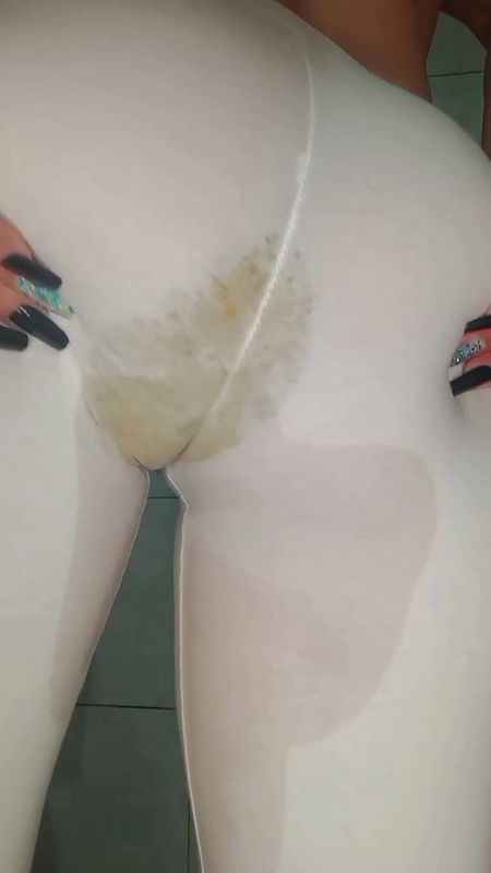 Miamartins Pantypop in white leggings