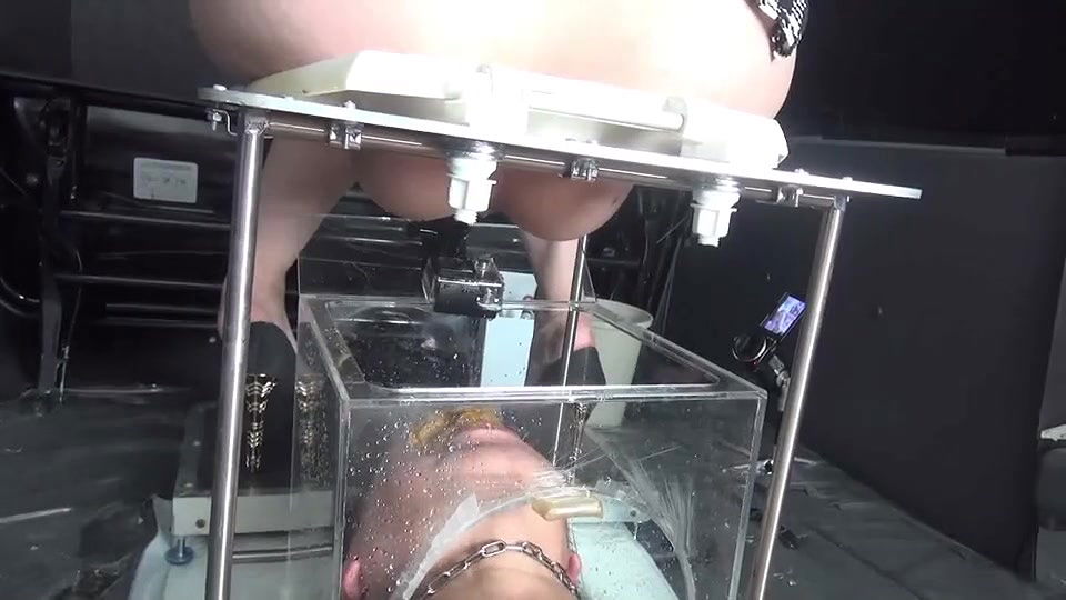 Portable Toilet Slave is Locked in a Car and Must Serve + POV
