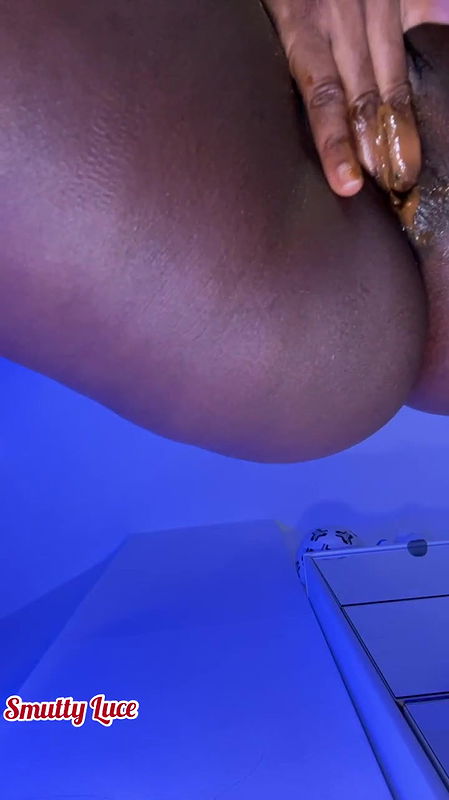 Smutty Luce Spilling Diarrhea on your face POV