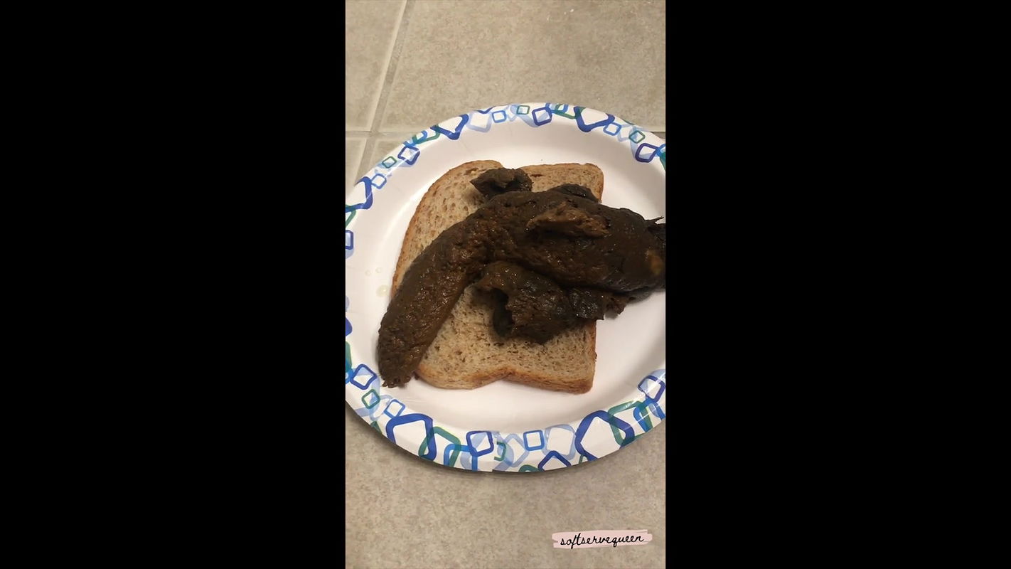 softservequeen 8+inch thick log becomes your sandwich