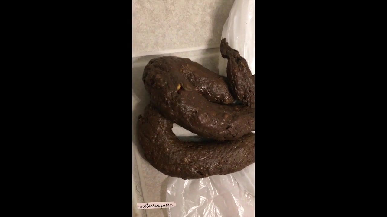 softservequeen Plump ass pumps out 2 loads