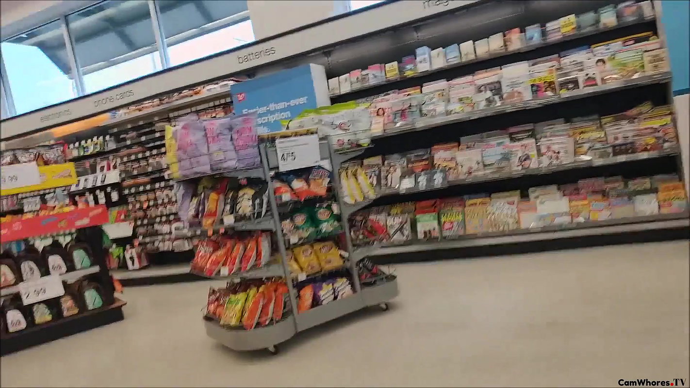 ssing on the floor of a corner store