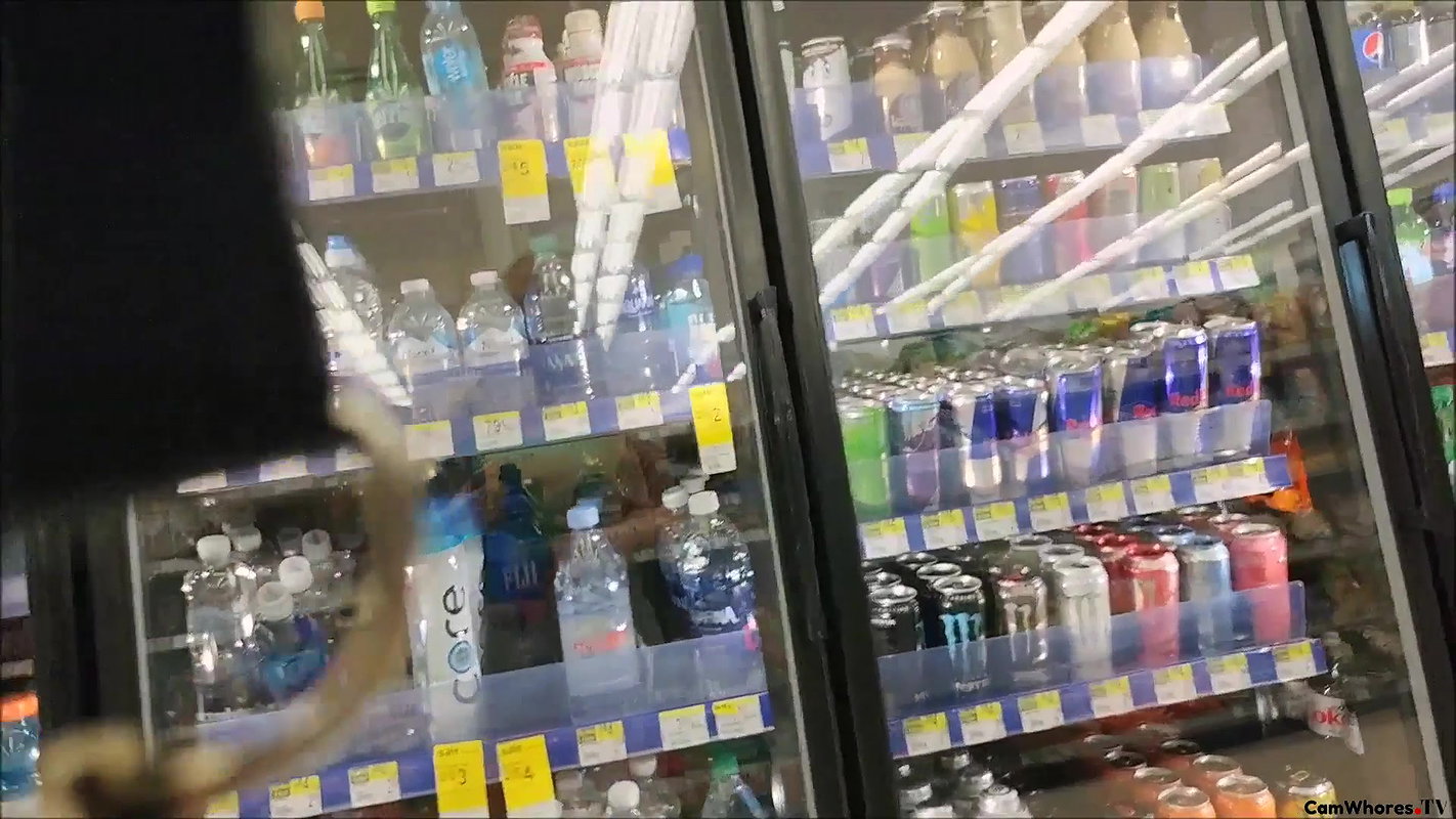 ssing on the floor of a corner store
