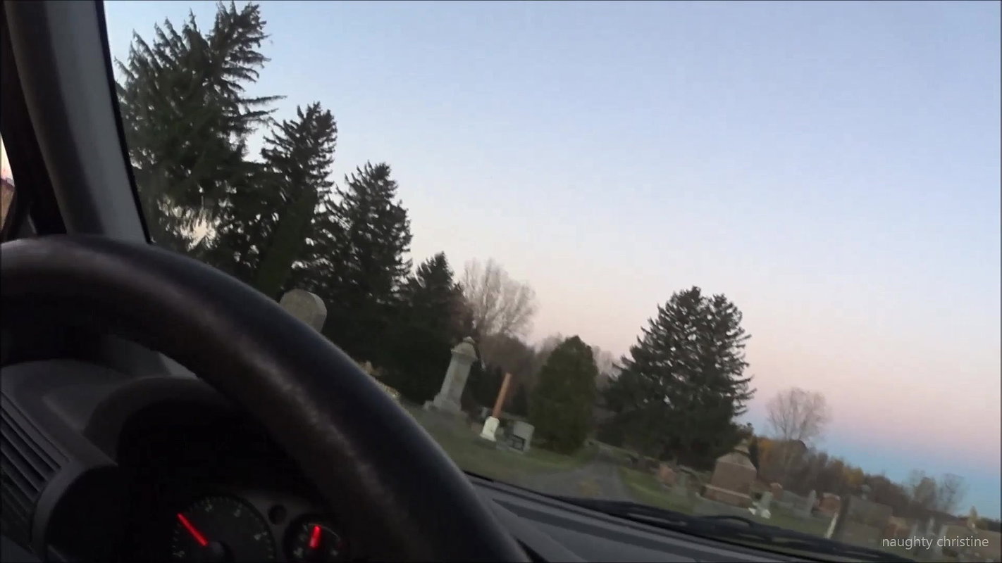 rty Hot Wife Bare Ass and Peeing in the Graveyard