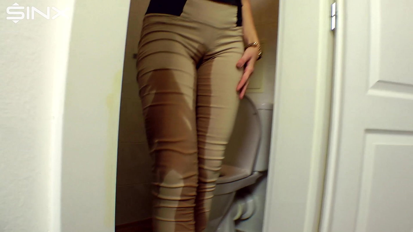 nny soak her beige pants all the way through