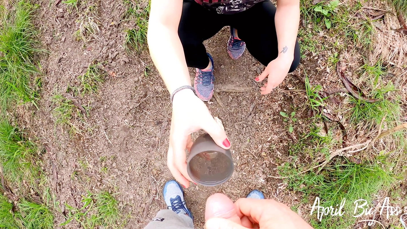 31AprilBigAss Drinking Pee Public Street