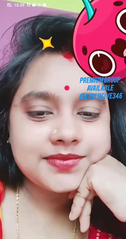 Monika89434549, Bengali Bhabi, Showing Boobs & Pussy and Fingering on Chamet Live ~ with Face