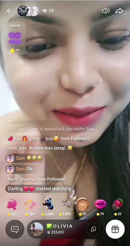 O L I V I A (olivia) Showing Boobs, Pussy & Ass and Fingering on 121 Tango Live ~ with Face – Lulustream