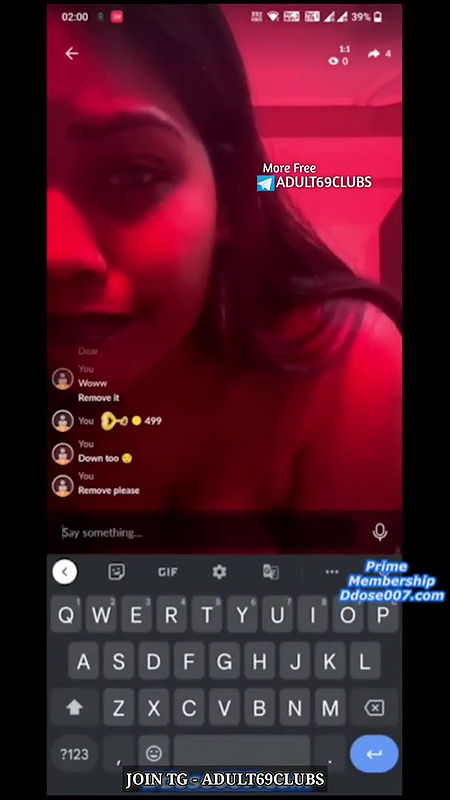 Malaika Showing Big Boobs & Pussy on 121 Tango Live ~ with FACE – Lulustream