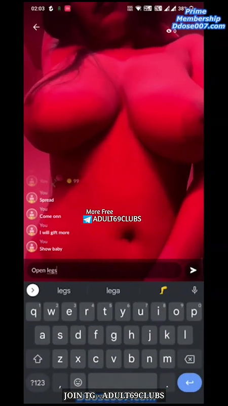 Malaika Showing Big Boobs & Pussy on 121 Tango Live ~ with FACE – Lulustream