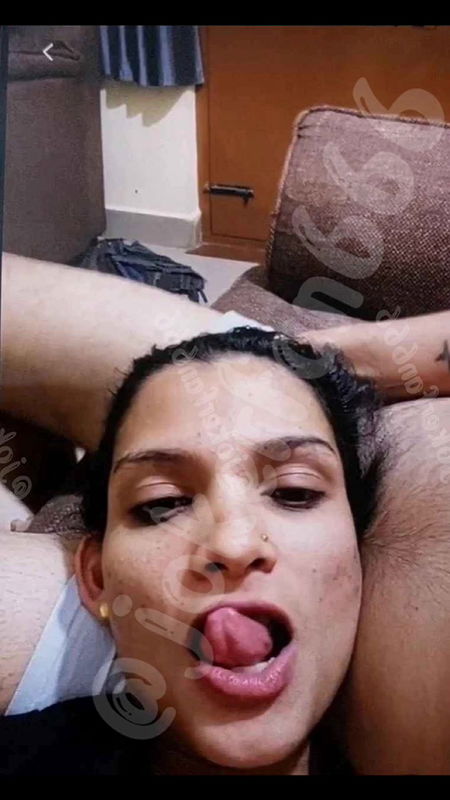 Erotic couple live with boobs massage