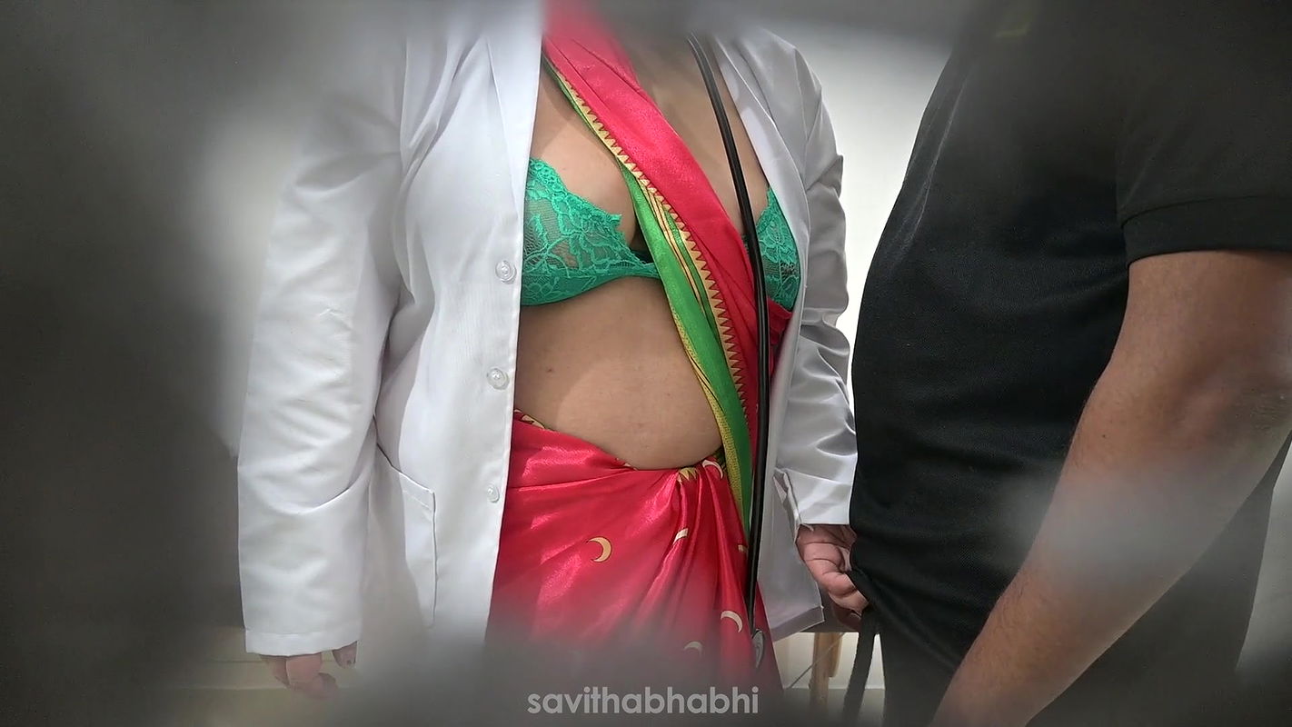 doctor checking patients dick