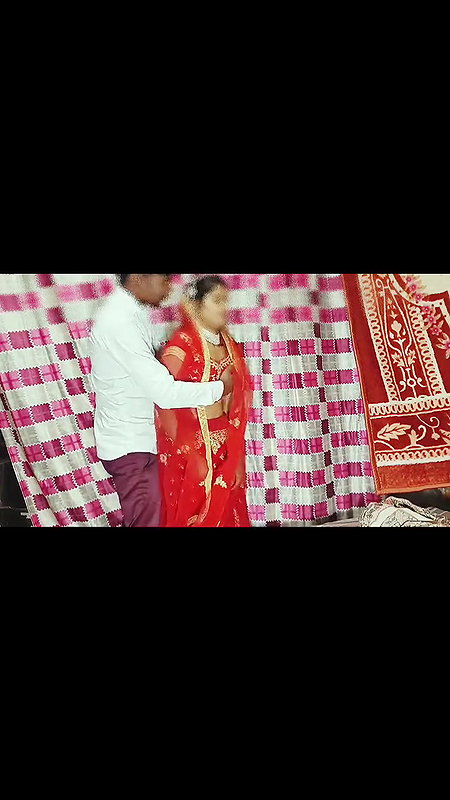 First time honeymoon in home husband wife