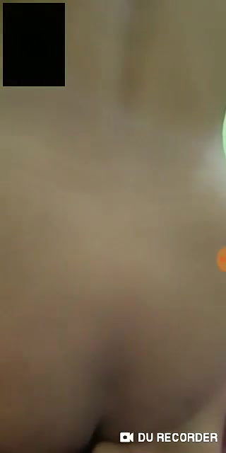 Innocent look girl fingering on vc for lover