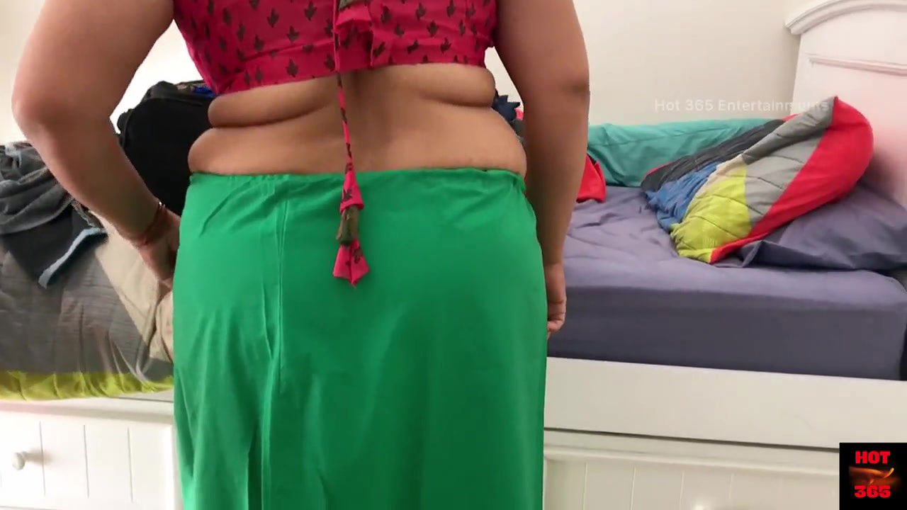 Indian Goddess Hira in Saree Blouse, Panty and Petticoat