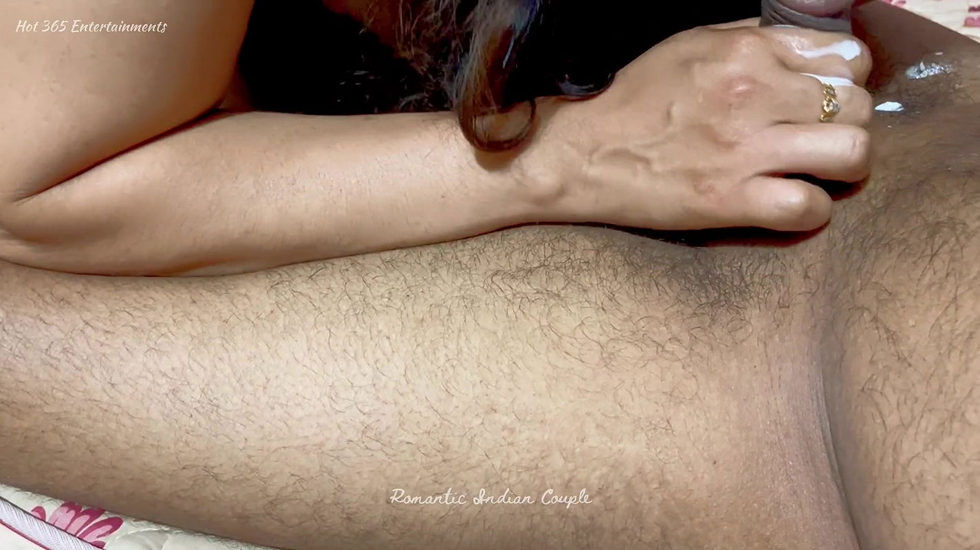 Romantic Indian Couple – Licking Ice Cream on Penis – Hottest Blowjob