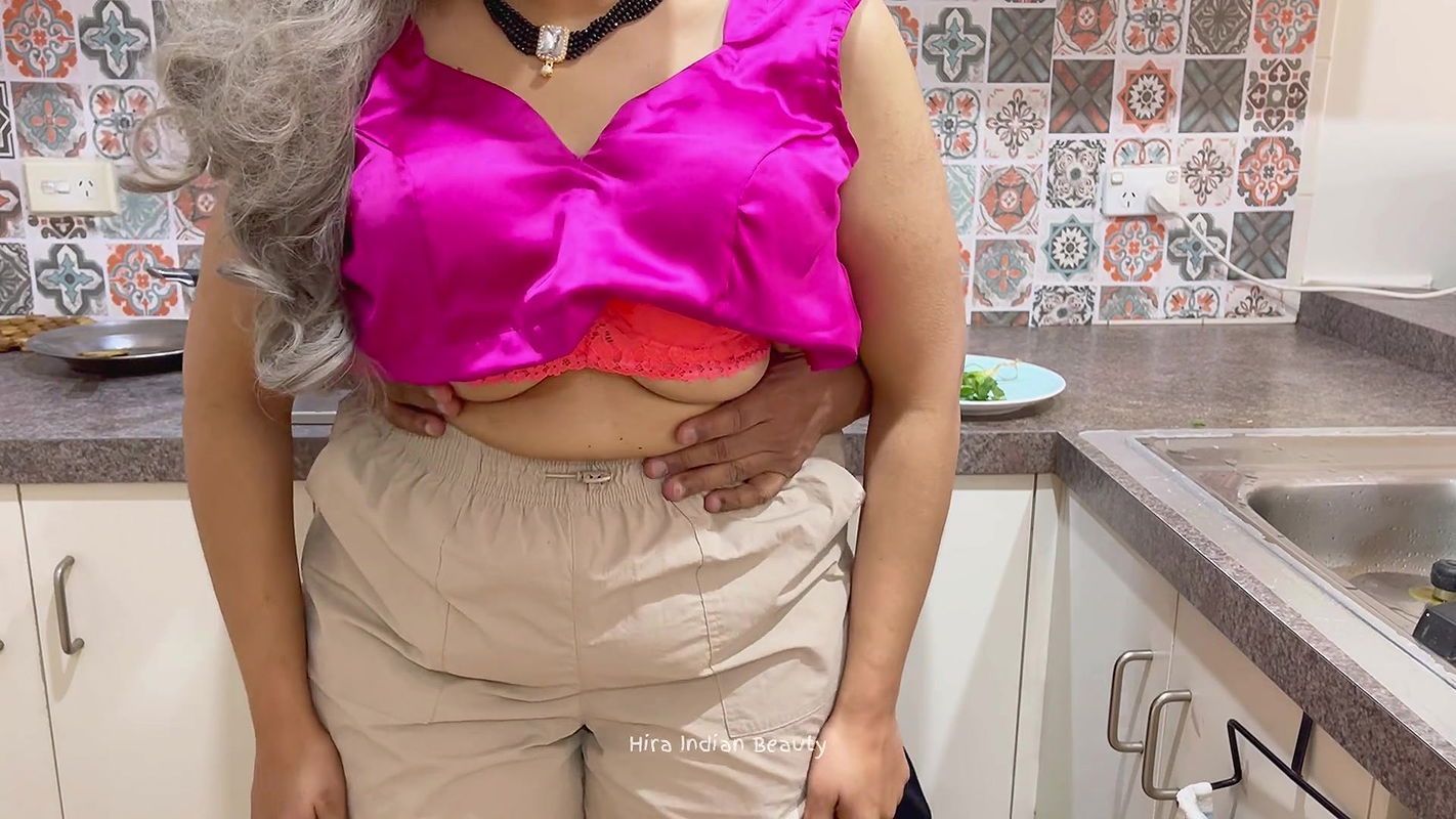 Romantic Affair of Mother-In-Law with Son-In-Law when daughter is away – Teaches Cooking