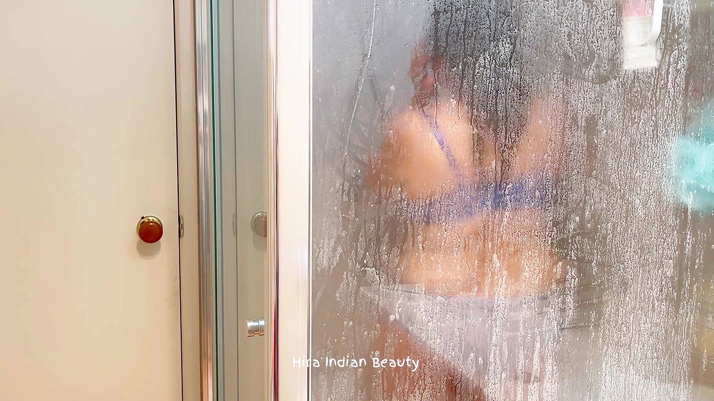 Pussy Washing – Beautiful Thick Step Mom Taking Shower – Big Ass Shaking, Bra & Panty Flaunt