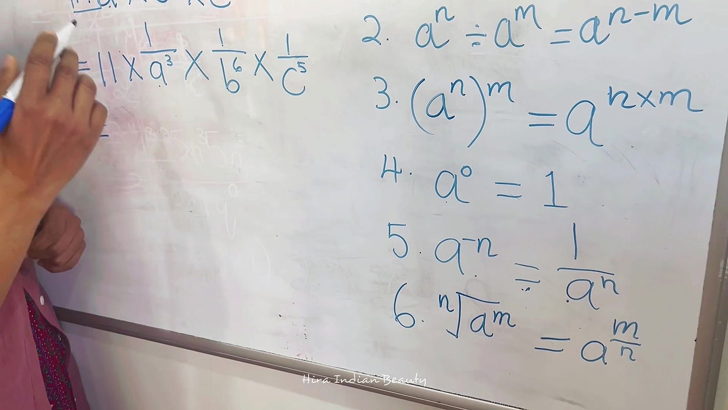 Passionate Indian Math Tutor Makes Learning the Six Laws of Indices Fun with Sexy Dance & Glamour!