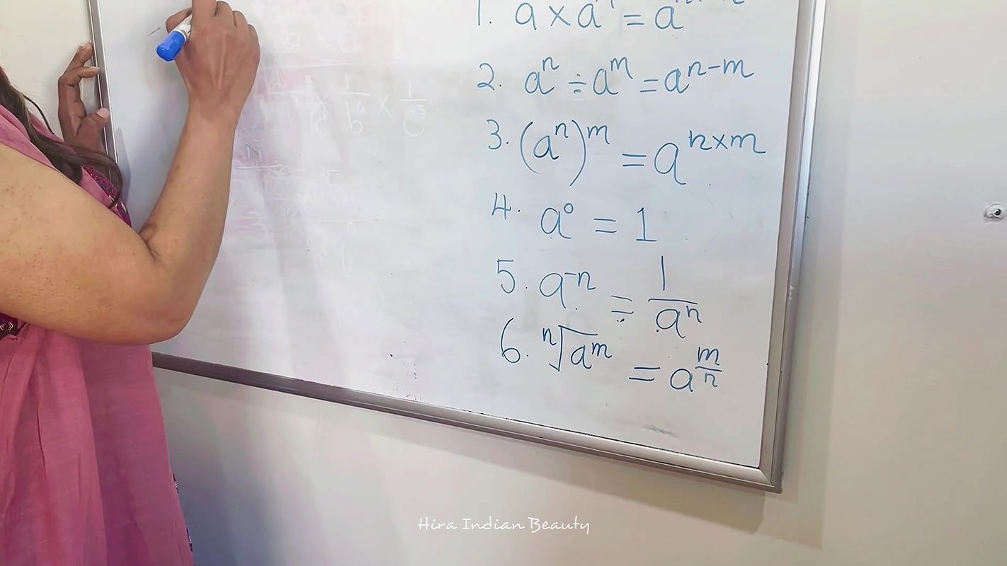 Passionate Indian Math Tutor Makes Learning the Six Laws of Indices Fun with Sexy Dance & Glamour!