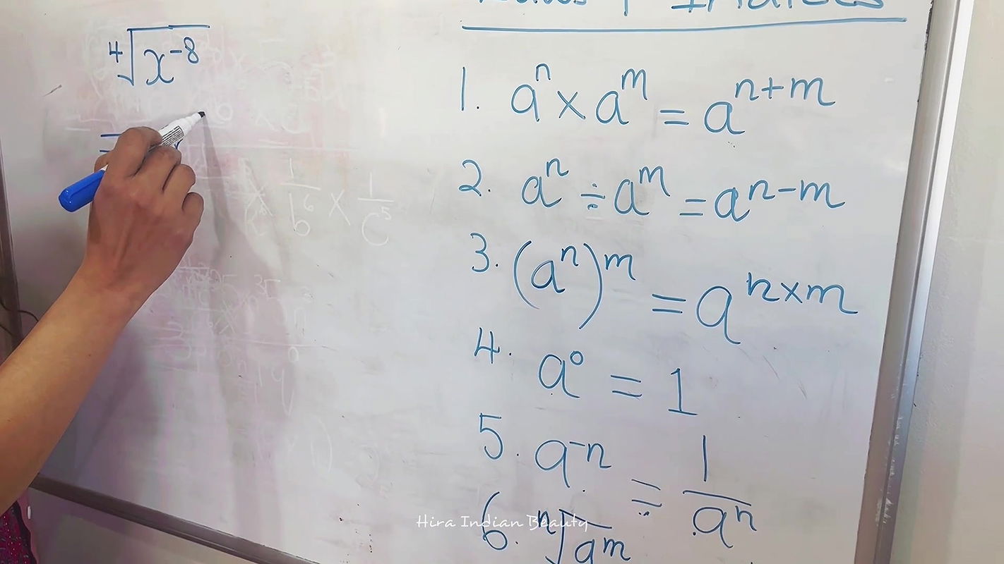 Passionate Indian Math Tutor Makes Learning the Six Laws of Indices Fun with Sexy Dance & Glamour!