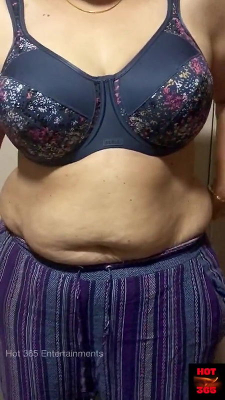 Indian wife changing the clothes