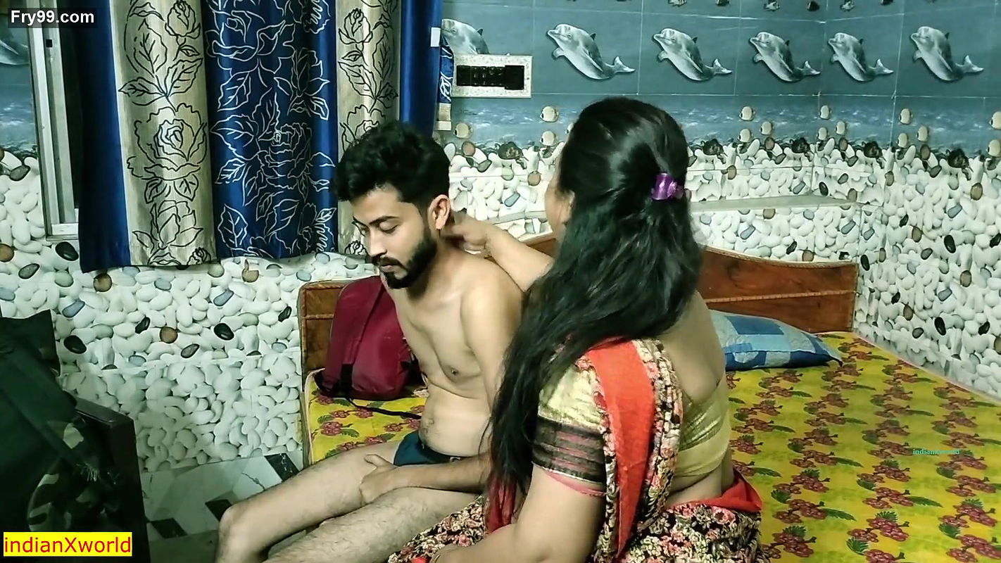 Indian hot village Bhabhi best XXX sex with teen boy! with Dirty audio