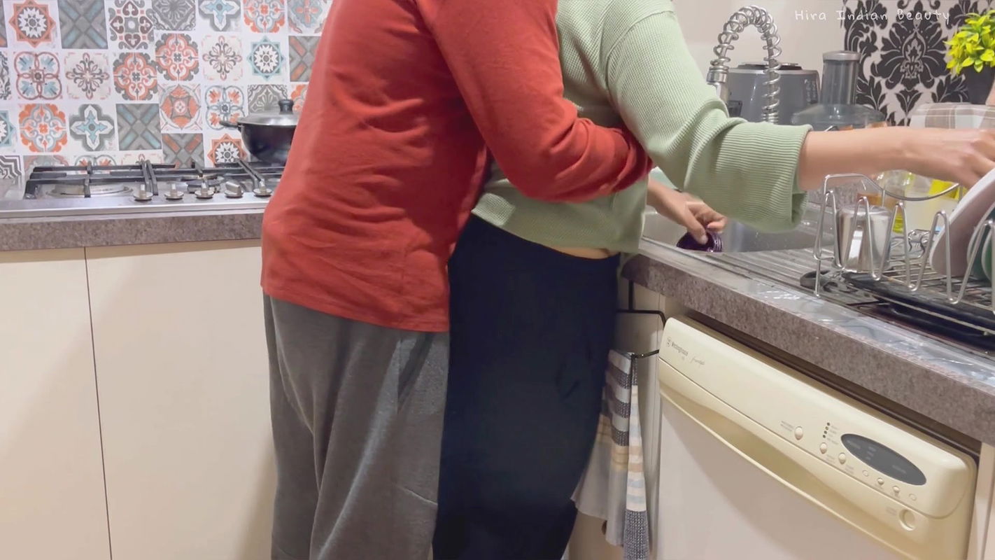 Indian Kitchen Affair Busty Step Sister’s Ass Kissed, Pressed and Pleasured!