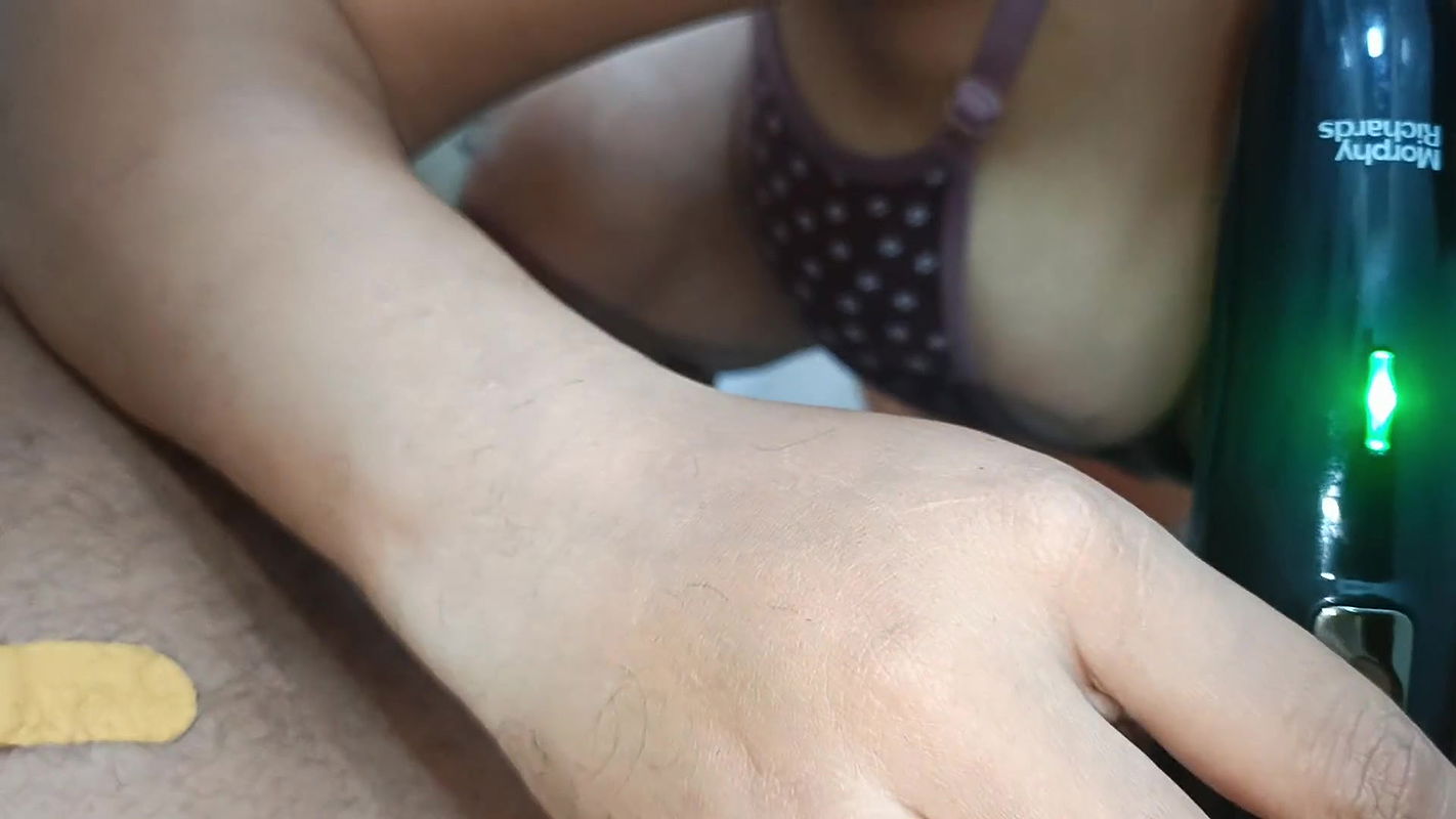 Home salon of desi bhabhiji enjoy mat karna