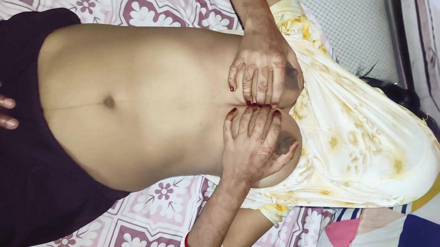 Mango shape boobs dropping milk