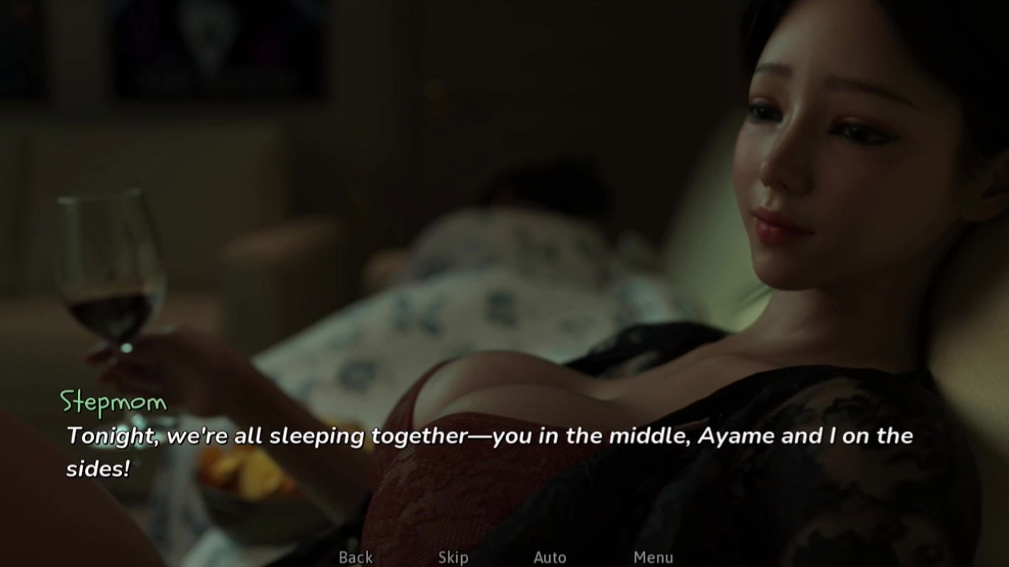 Stepmom share bed with stepson and stepsister – Love and temptation (scene of ep-05)