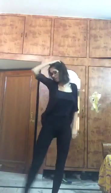 Striping dancing and in the end showing assests