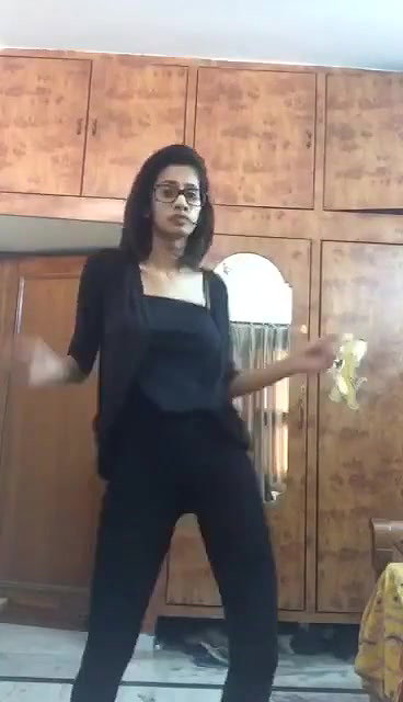 Striping dancing and in the end showing assests