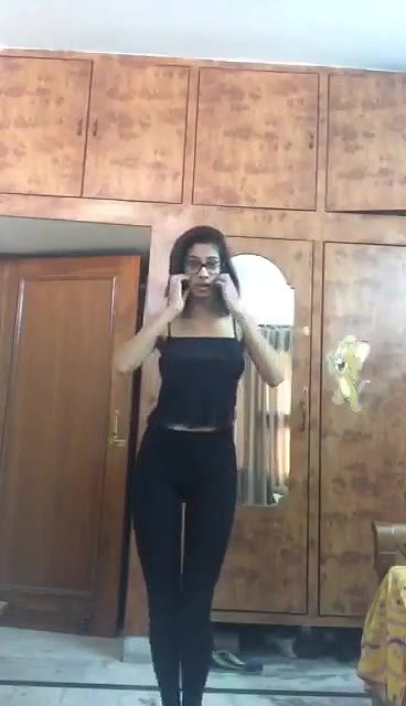 Striping dancing and in the end showing assests