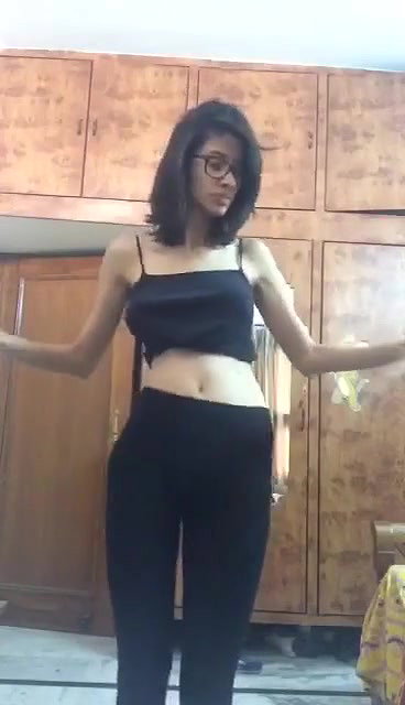 Striping dancing and in the end showing assests
