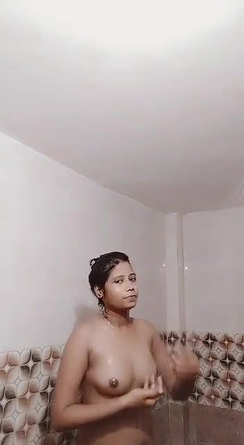 Desi Girl Bathing