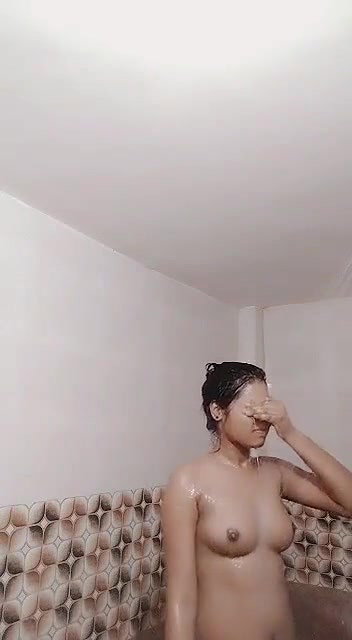 Desi Girl Bathing