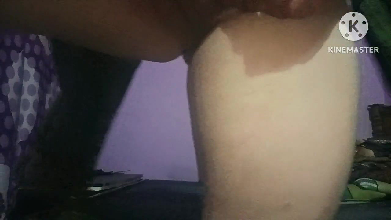 Newly married girl fingering her pussy