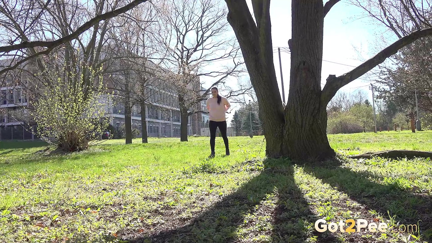 Behind A Tree 1080p Got2pee