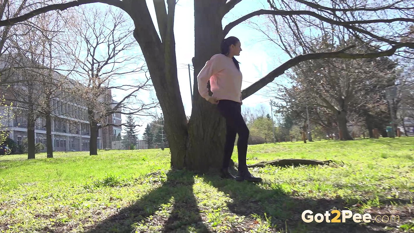 Behind A Tree 1080p Got2pee