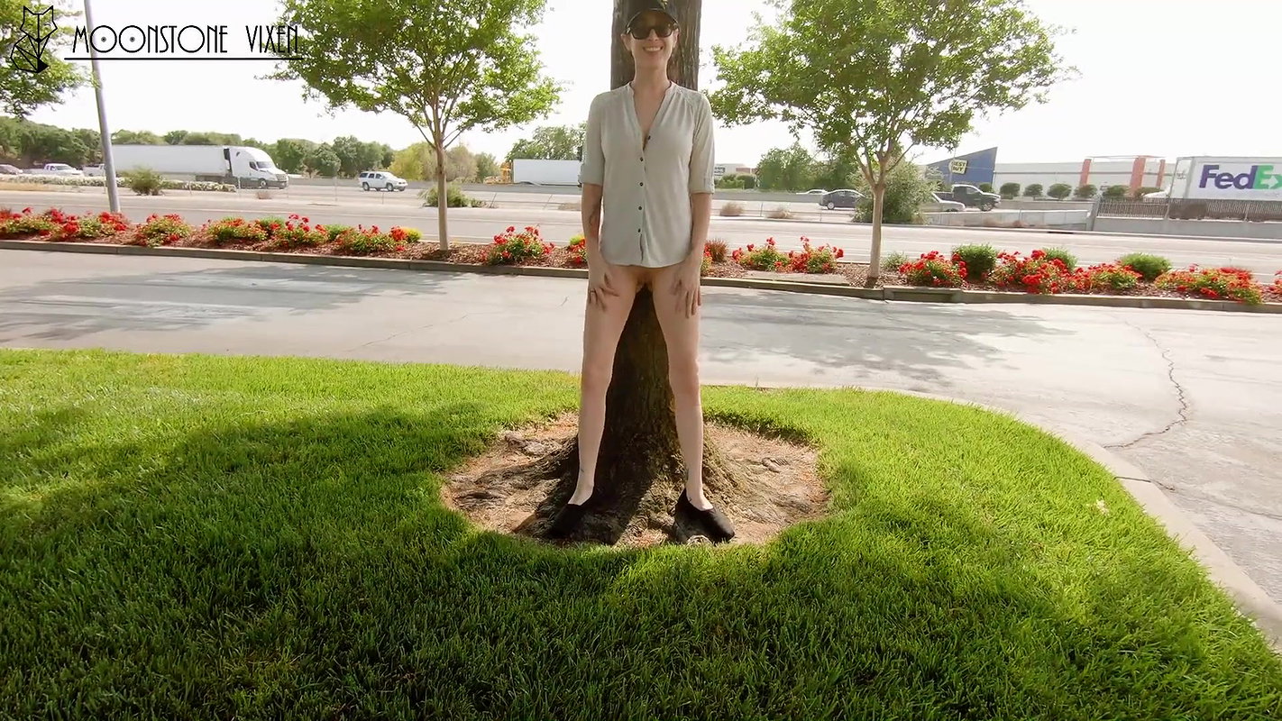 blic piss next to the freeway