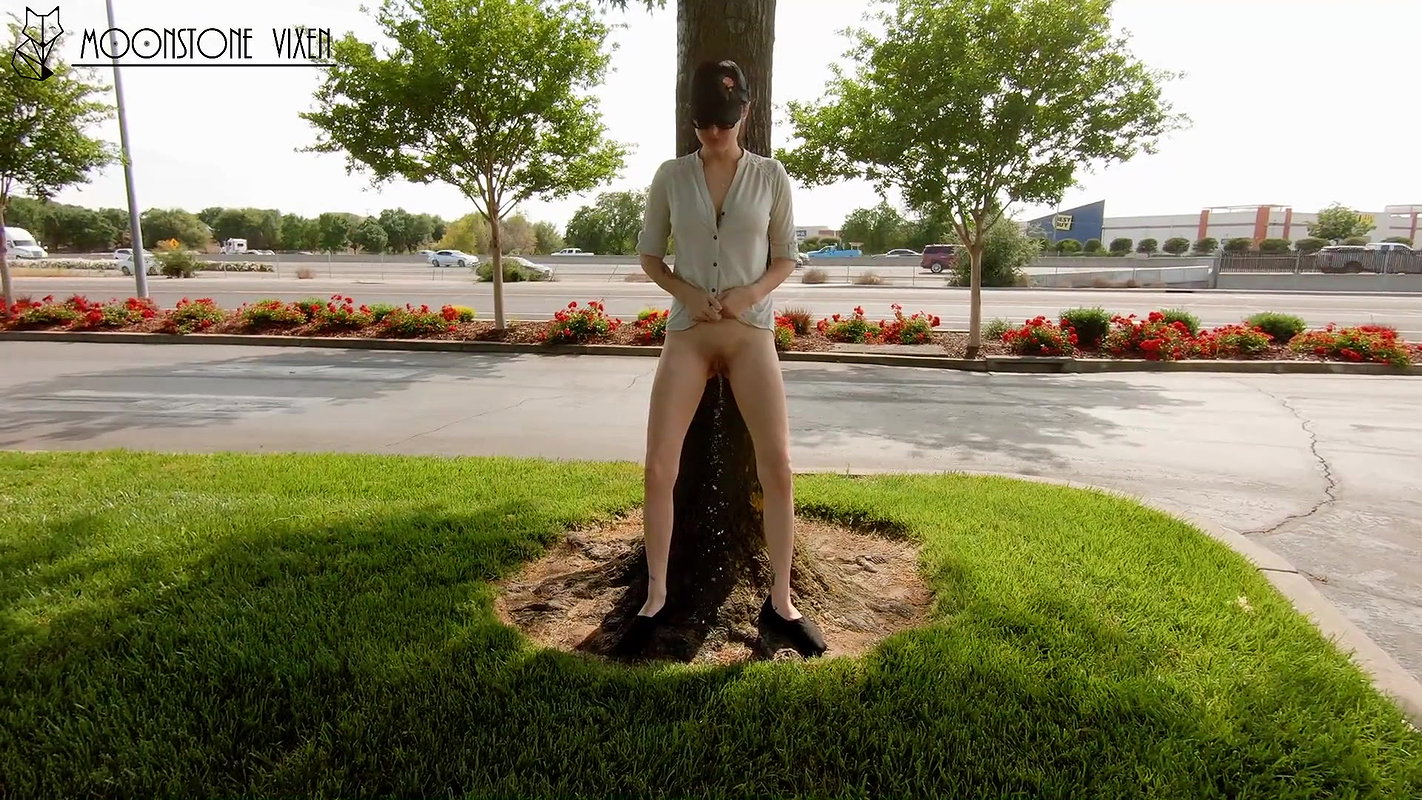 blic piss next to the freeway